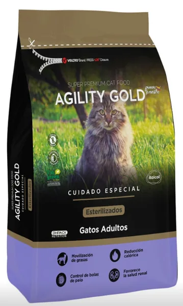 Agility Gold Gatos Esterilizados 7K 2