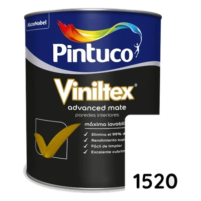 Pintura Viniltex Advanced Blanco puro 1520