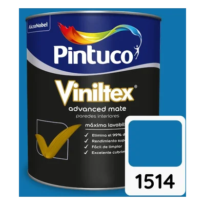 Pintura Viniltex Advanced Azul marino 1514