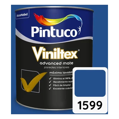 Pintura Viniltex Advanced Azul mediterráneo 1599