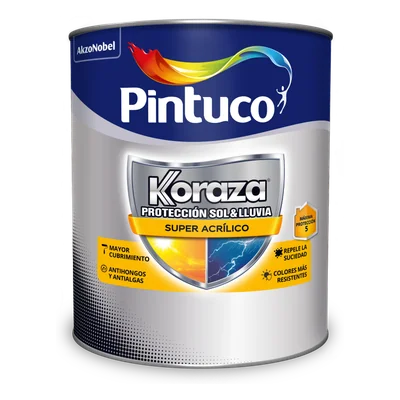 Pintura Koraza Blanco 2650 Súper acrílica