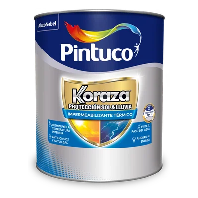 Pintura Koraza Impermeabilizante Térmico Blanco 2630