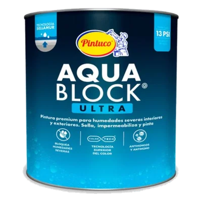 Impermeabilizante Aqua block Ultra Blanco 27070