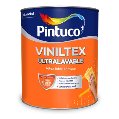 Pintura Viniltex Ultralavable Blanco 3640