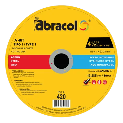 Disco de Corte Abracol