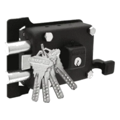 Cerradura de sobreponer C-999 Ultra Black Inafer