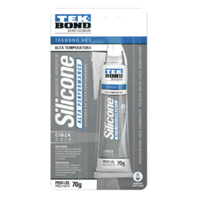 Sellador Neutro Alto rendimiento Gris 70 g Tekbond