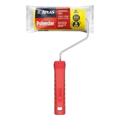 Rodillo Poliéster Atlas 3 1/2"