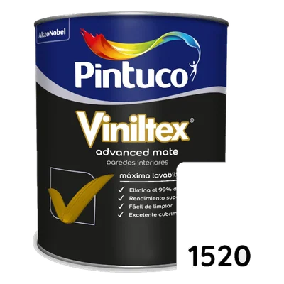 Pintura Viniltex Advanced Blanco puro 1520