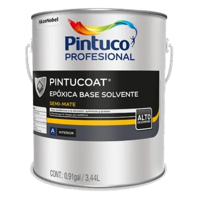 Pintura Epóxica Pintucoat Componente A Galón