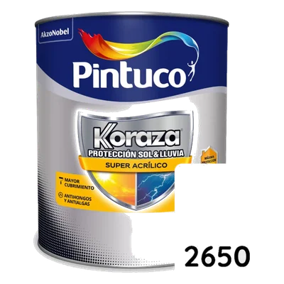 Koraza Mate Blanco 2650 3.79L PE