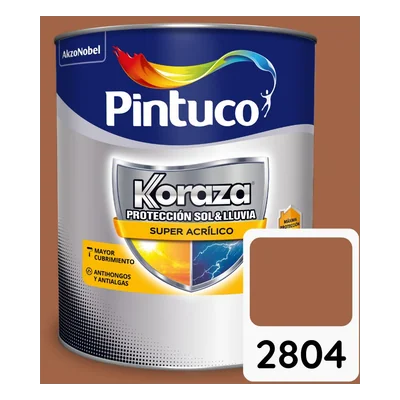 Pintura Koraza Ladrillo mate 2804 Súper acrílica