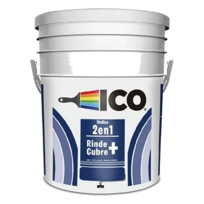 Pintura Ico Vinilico 2 en 1 Blanco almendra