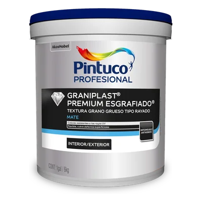 Graniplast premium Esgrafiado Blanco 30401