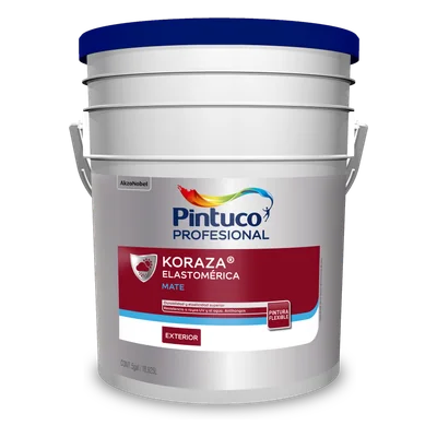 Pintura Koraza Elastomérica Blanco 2720 Cuñete 18.96 L