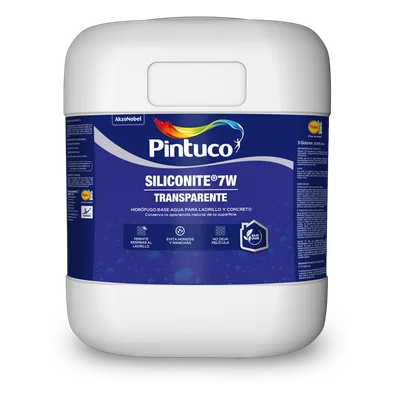 Hidrófugo Siliconite 7W Transparente 5 Galones