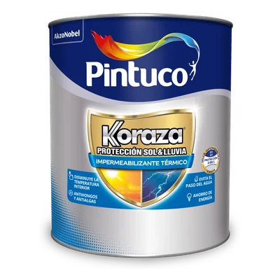 Pintura Koraza Impermeabilizante Térmico Blanco 2630
