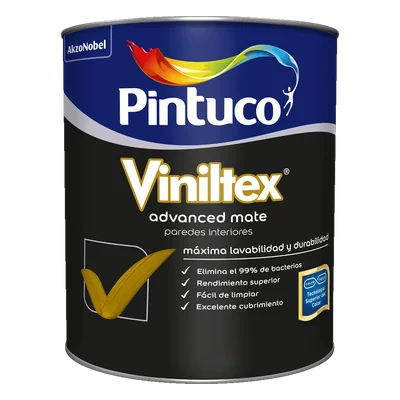 Pintura Viniltex Advanced Blanco PRECIO ESPECIAL Galón