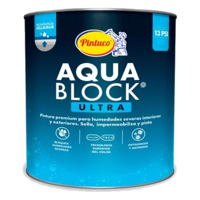 Impermeabilizante Aqua block Ultra Blanco 27070