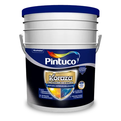 Koraza Pintura Impermeabilizante Blanco 4032 18.93L