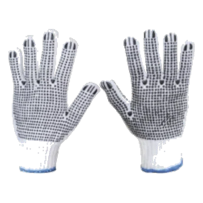 Guantes poliéster dos caras con puntos en PVC Goya
