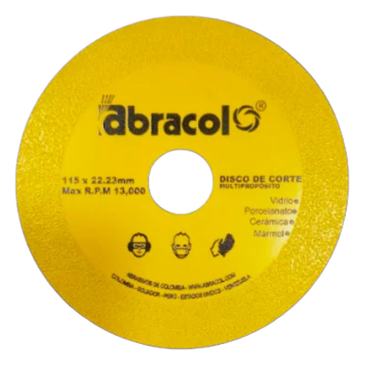 Disco Multicorte Vidrio Abracol