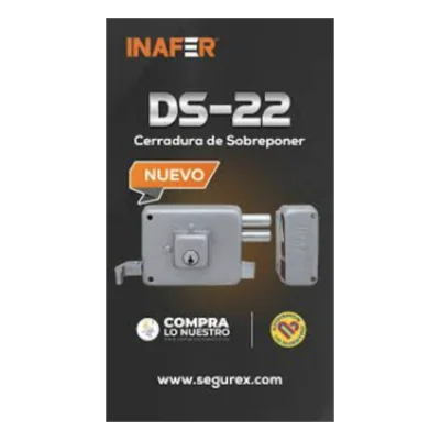Cerradura Inafer DS-22 Silver