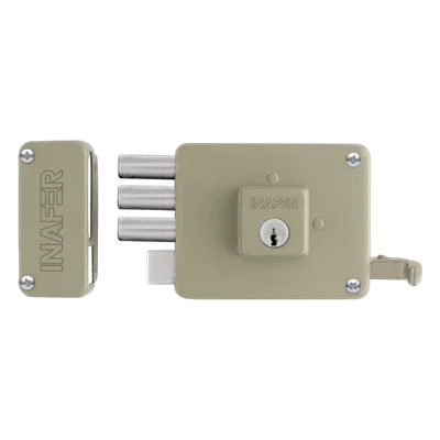 Cerradura de sobreponer Mega C-333 Inafer