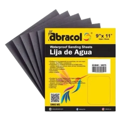 Lija 500 Agua Abracol