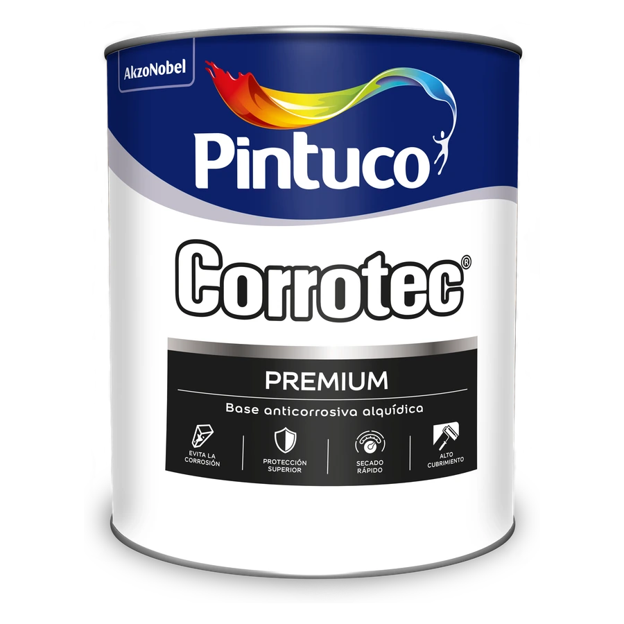 PQ CORROTEC PREMIUM MAT NEGRO 200 0.95L