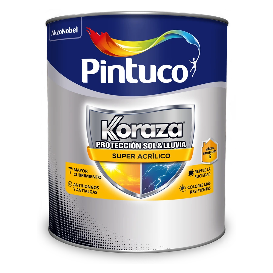 PQ KORAZA MAT BLANCO 2650 0.95L